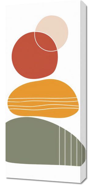 Obraz 40x90cm Formy w Równowadze zdjęcie 1