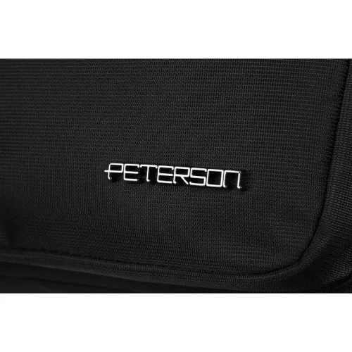 kosmetyczka podróżna z poliestru w czarnym kolorze z wygodnym uchwytem na Arena.pl