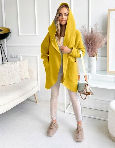 BLUZA DAMSKA PARKA narzutka dresowa z kapturem na wiosnę na Arena.pl