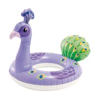 Koło kółko dmuchane do pływania dla dzieci 97x58 cm paw INTEX 59221