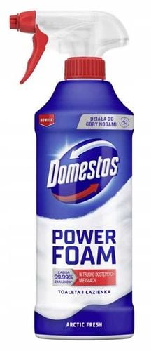 zestaw 3 x domestos power foam piana do mycia toalety i łazienki 435ml na Arena.pl
