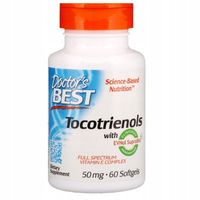 DOCTOR'S BEST Tocotrienols 60caps TOKOTRIENOLE WITAMINA E KOMPLEKS