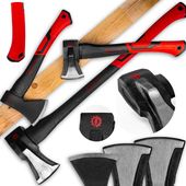 SIEKIERA ROZŁUPUJĄCA ZESTAW SIEKIER DO ŁUPANIA 3SIEKIERY FIBERGLASS