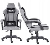 FOTEL GAMINGOWY dla gracza INFINI System z tkaniny