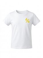 Afect T-shirt biały 110-116cm 5-6y