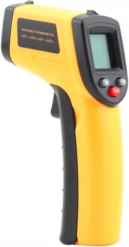 PIROMETR TERMOMETR BEZKONTAKTOWY LASEROWY BEZDOTYKOWY PODCZERWIEŃ -50 +400C na Arena.pl