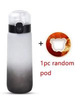 1 szt. 650 ml aromatyzowanej butelki na wodę z losowymi 1 kapsułkami – 0,65 l / A-Gradient White