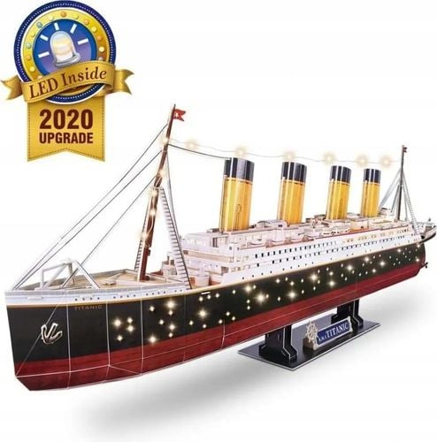 Puzzle 3D LED Titanic. Cubic Fun. 306-20521 na Arena.pl