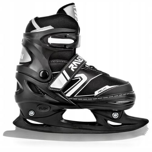 Rolki Łyżwy Wrotki 4w1 Regulowane RAVEN Helixi Black/Grey 34-37 Kółko LED na Arena.pl