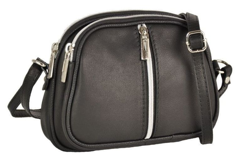 Listonoszka damska - Barberini's - Czarna zdjęcie 1