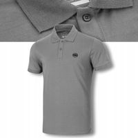 Męska Koszulka Polo Jersey Pitbull Bawełniana Polówka Slim Fit Small Logo