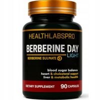 Berberyna 99% 500mg Siarczan - MOCNY KOMPLEKS - Apetyt & Trawienie, Glukoza
