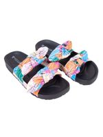 Klapki damskie dwa paski kolorowe 36 YOCLUB