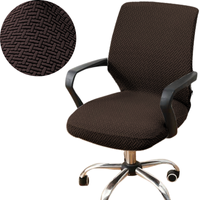 POKROWIEC NA FOTEL OBROTOWY JODEŁKA M KAWA PALONA