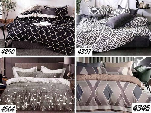 POŚCIEL KOMPLET SYPIALNIA 160x200 BAWEŁNA SATYNOWA 2X POSZEWSKI 70x80 WZORY na Arena.pl