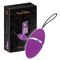 jajeczko wibracyjne do pochwy, bezprzewodowe. sterowane pilotem. fioletowe