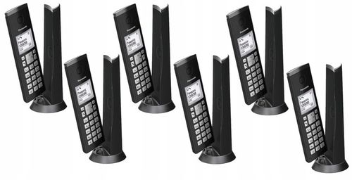 PANASONIC KX TGK 210 TELEFON DECT 6 SŁUCHAWEK na Arena.pl