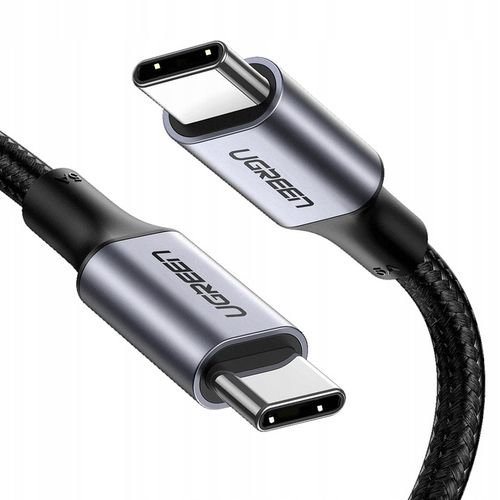 UGREEN MOCNY KABEL PRZEWÓD USB C DO USB-C QC 3.0 PD FCP 100W 5A 480MB/S 3M na Arena.pl