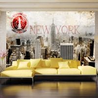Fototapeta - New York - POST AGE STAMP 350x245