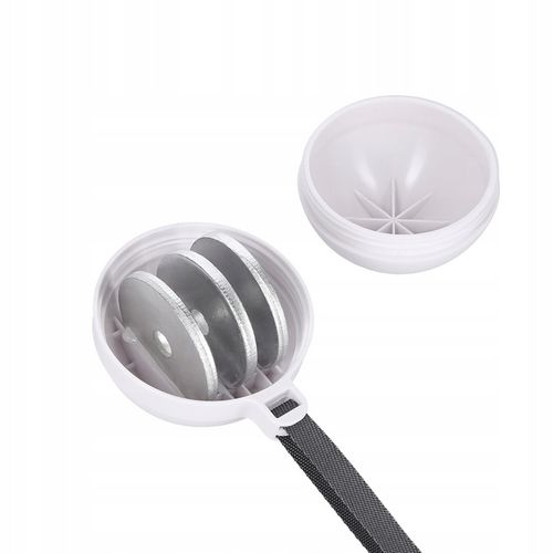 HHM16 HULA HOP WHITE Z MAGNESAMI I OBCIĄŻNIKIEM + LICZNIK HMS na Arena.pl