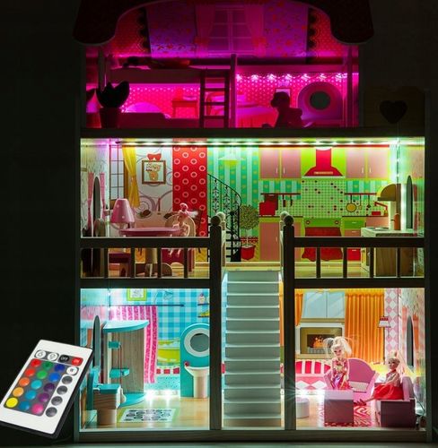 Gigantyczny drewniany domek do zabawy dla dziecka na Arena.pl