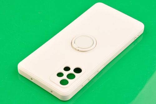 Etui Pastel Ring do Samsung Galaxy A72 szary na Arena.pl