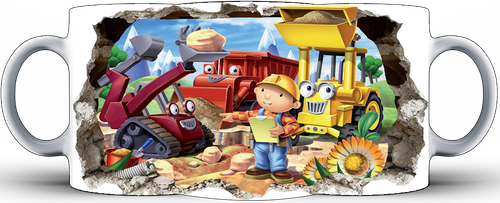 Kubek ceramiczny Bob Budowniczy - Builder na Arena.pl