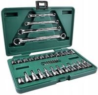 SATA ZESTAW KLUCZY TORX 35el 1/4" 3/8 WALIZKA