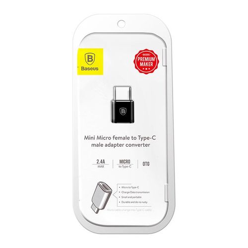 Adapter Baseus przejściowka Micro USB żeński do Typ C męski na Arena.pl