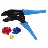 ZESTAW ZŁĄCZEK KABLOWYCH MIEDŹ CYNOWANA 100 SZTUK ADELLID MUFA