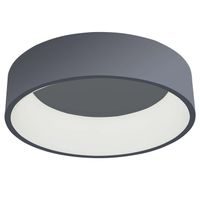 Plafon LAMPA sufitowa CHIARA 3945-832RC-GR-3 Italux natynkowa OPRAWA okrągła LED 32W 3000K pierścień ring szary