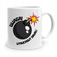 Dla Drwala Kubek Na Prezent Wybuchowy Drwal Z Nadrukiem Ze Zdjęciem