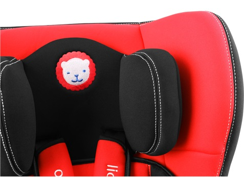 Fotelik Lionelo Sem czerwony na Arena.pl