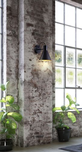 More kinkiet 1x40W E27 czarny matowy na Arena.pl