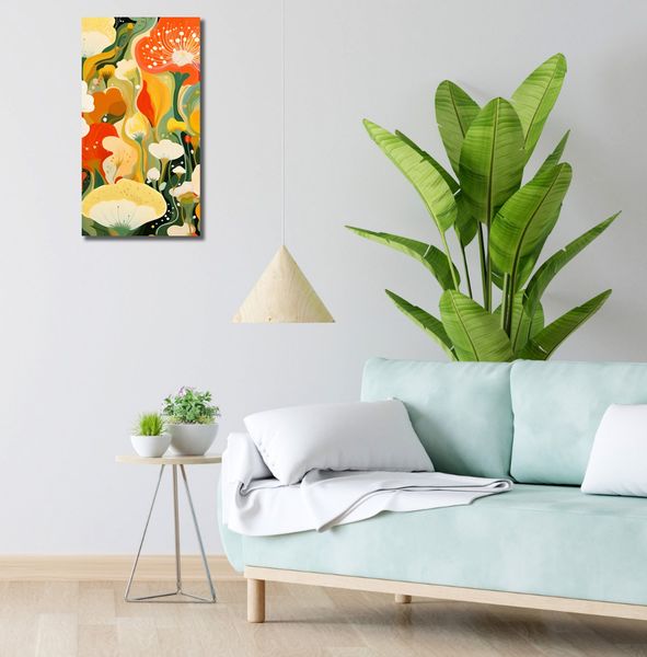 Obraz 30x60cm Kwiatowy Raj zdjęcie 2