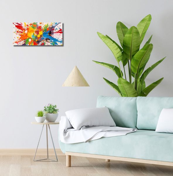 Obraz 50x20cm Eksplozja Kreatywności zdjęcie 2