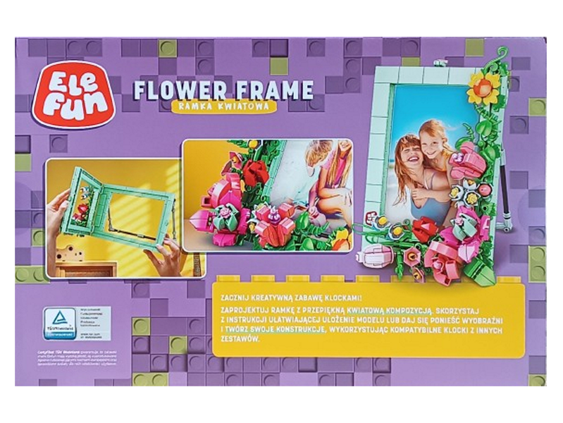 Klocki Elefun - Flower Frame - Ramka kwiatowa 8826 zdjęcie 6