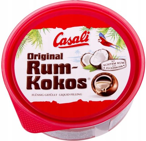 Casali Original Rum Kokos Draże Czekoladowe Kokosowe Czekolada Mleczna na Arena.pl