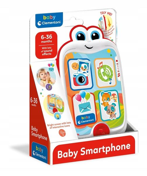 SMARTFON DZIECIĘCY CLEMENTONI 17483 zdjęcie 1