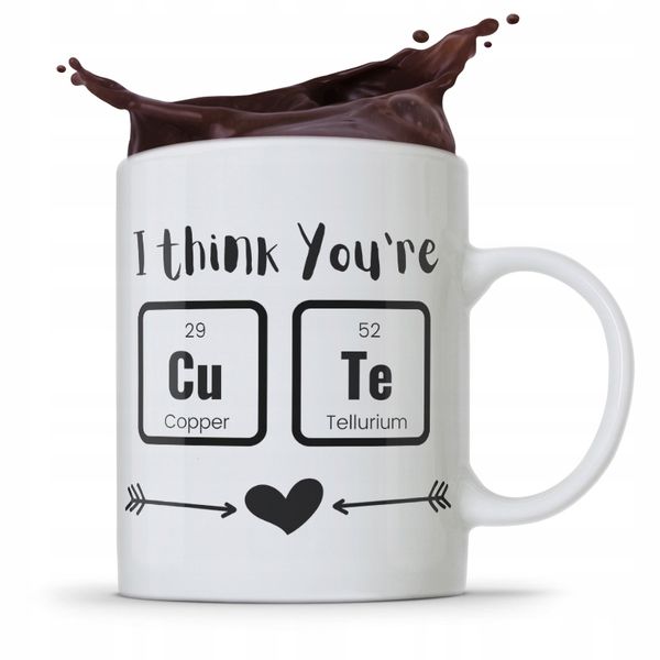 Kubek Prezent Dla Dziewczyny I Think You Are Z Nadrukiem Ze Zdjęciem zdjęcie 1