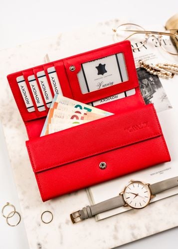 portfel damski pu gd22-sfk-7526 red na Arena.pl