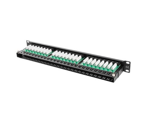 LANBERG Patch Panel 48 Port 1U Kat.5E czarny na Arena.pl