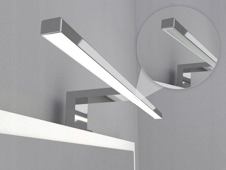 Lustro ścienne DOMTECH prostokąt 600 x 500 mm zdjęcie 3