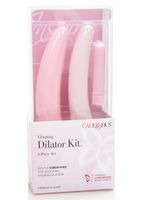 vibrating dilator 3pcs set pink