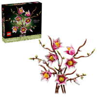 LEGO 11510 Botanicals Gałązki magnolii Kwiaty Dekoracja Prezent 435 el.