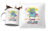 Zestaw Dla Juliana Poduszka + Kubek Dla Dziecka Z Nadrukiem Ze Zdjęciem