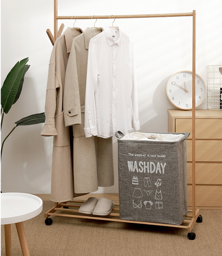 Pojemny kosz na pranie worek łazienkowy na pranie 75 l uniwersalny duży na Arena.pl