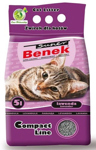 Super Benek Compact Zapachowy Lawenda (Ciemny Fiolet) 10L na Arena.pl