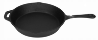 Patelnia żeliwna 26cm czarna indukcja gaz ROSSNER KL1226