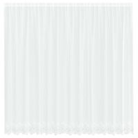 Zasłony z zasłonami Kwiatowy Biały 400 x 220 cm Poliester